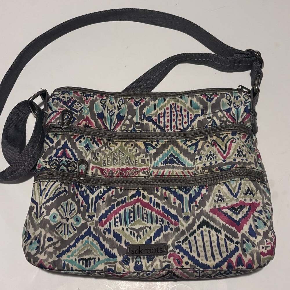 Sakroots Artist Circle Multi Spirit Desert Crossbody Bag